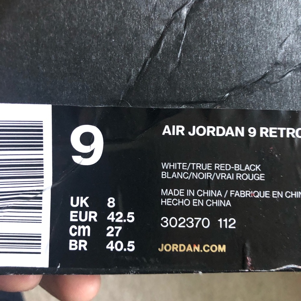 Nike air Jordan 9